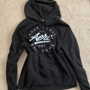 Aeropostale Y2K style hoodie blue and black